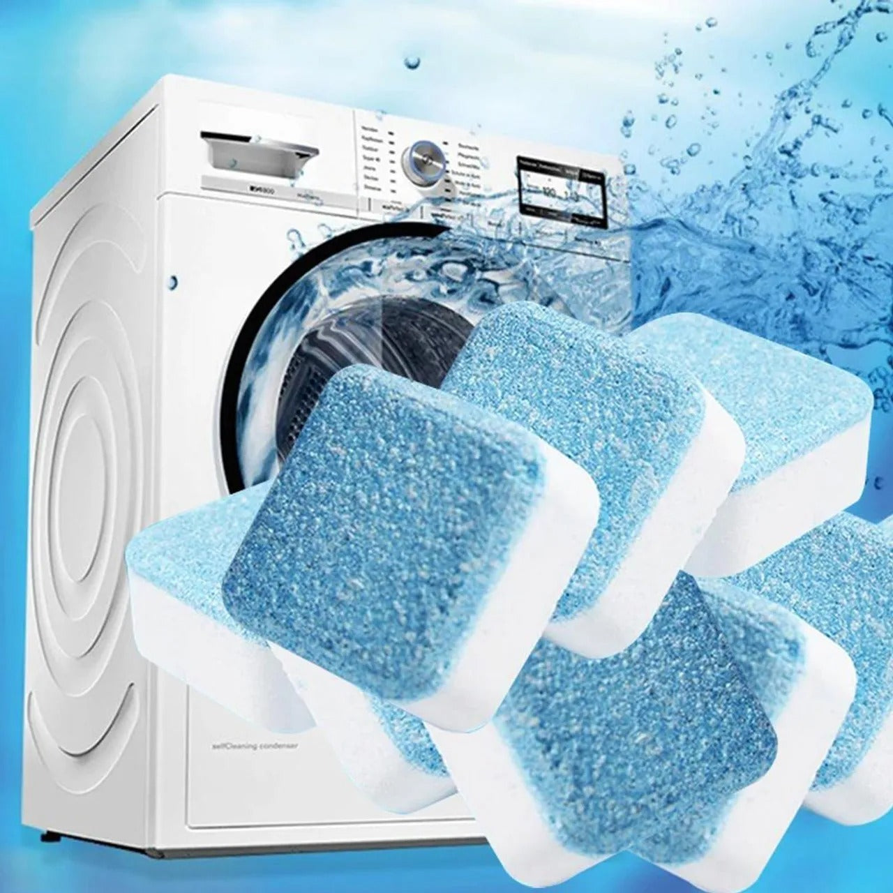 Multi-Purpose Washing Machine Cleaning Tablets