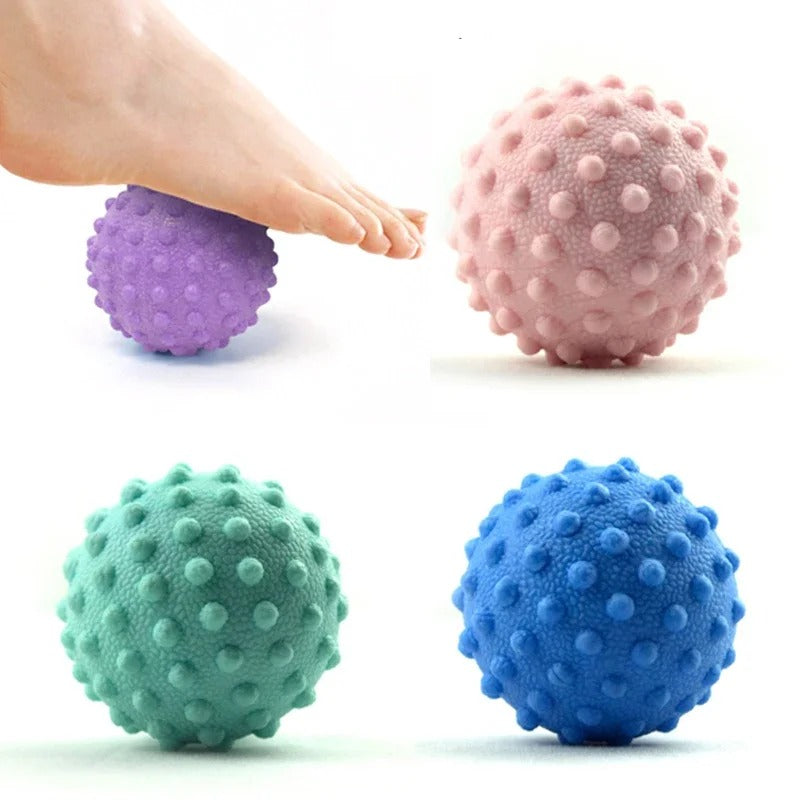 4.5cm TPE Spiked Massage Ball - Pain Relief, Muscle & Leg Relaxation