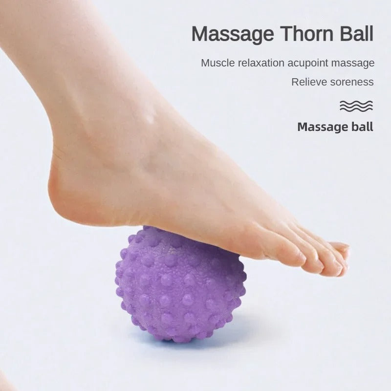 4.5cm TPE Spiked Massage Ball - Pain Relief, Muscle & Leg Relaxation